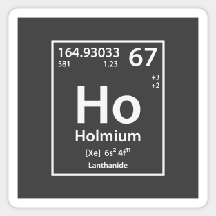 Holmium Element Sticker